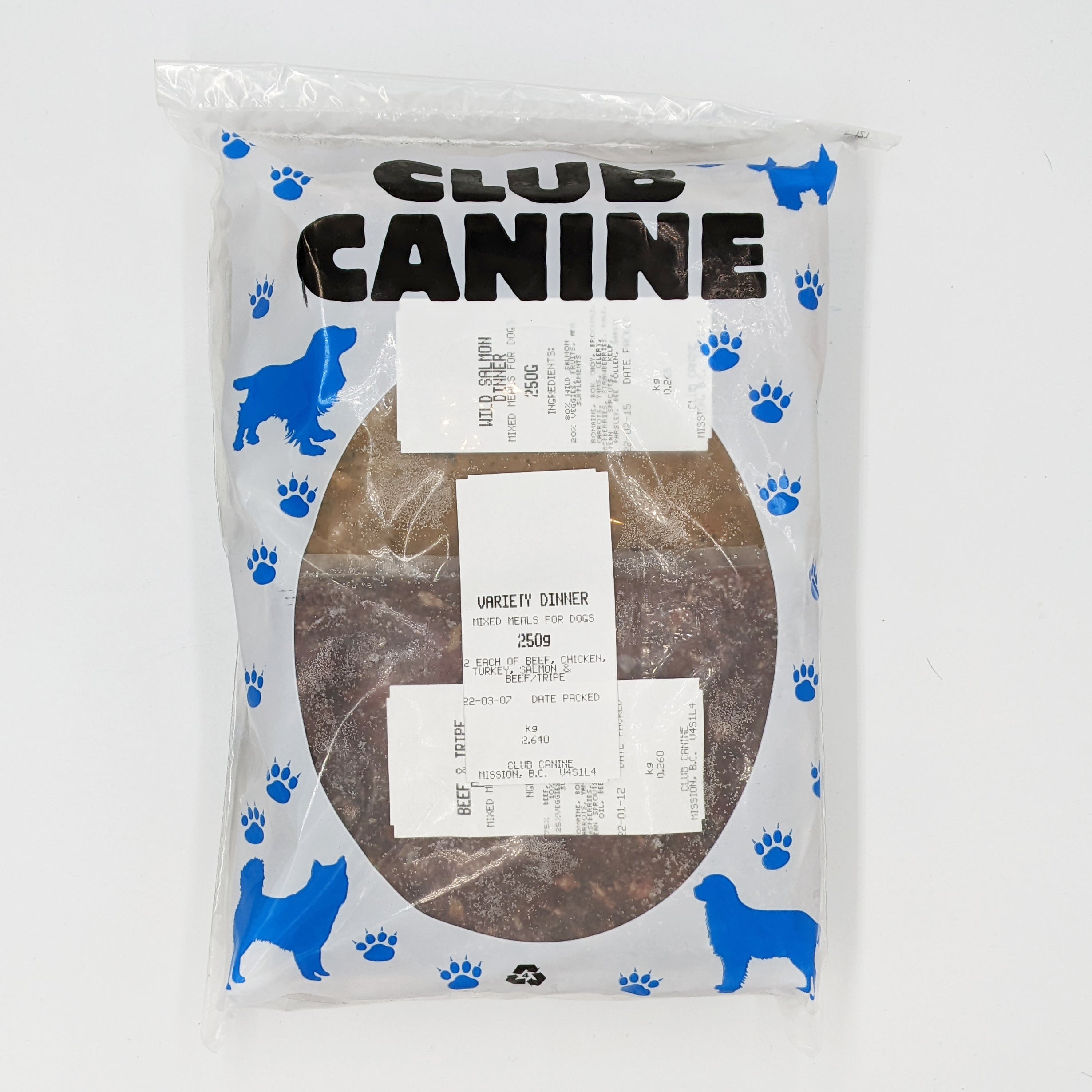 Club Canine - Variety Pack Dinner