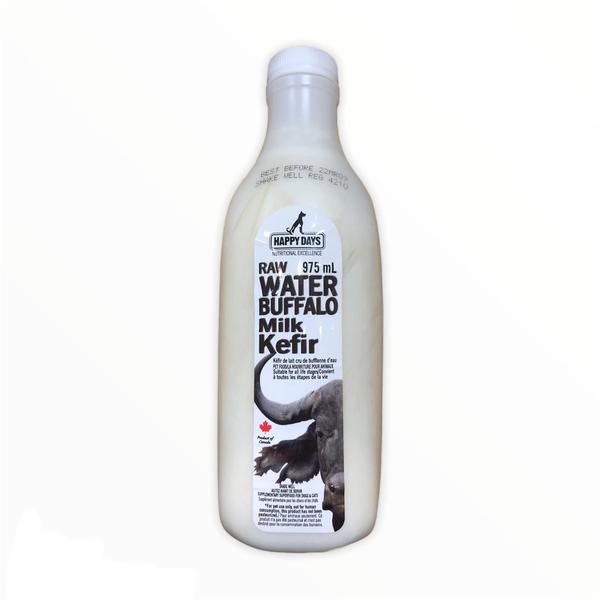 Happy Days Raw Water Buffalo Milk Kefir (Frozen) 975ml 1L