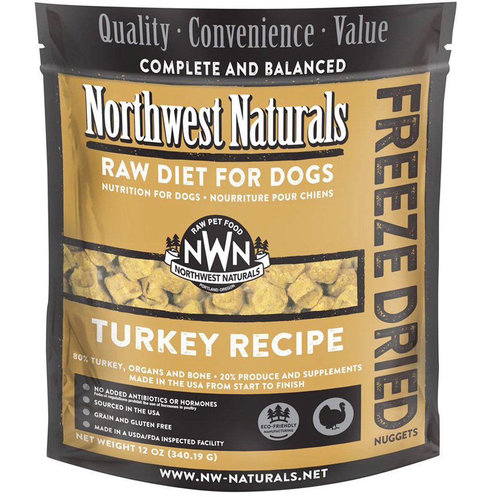 Northwest Naturals™ Turkey Nuggets - Freeze Dried for Dogs